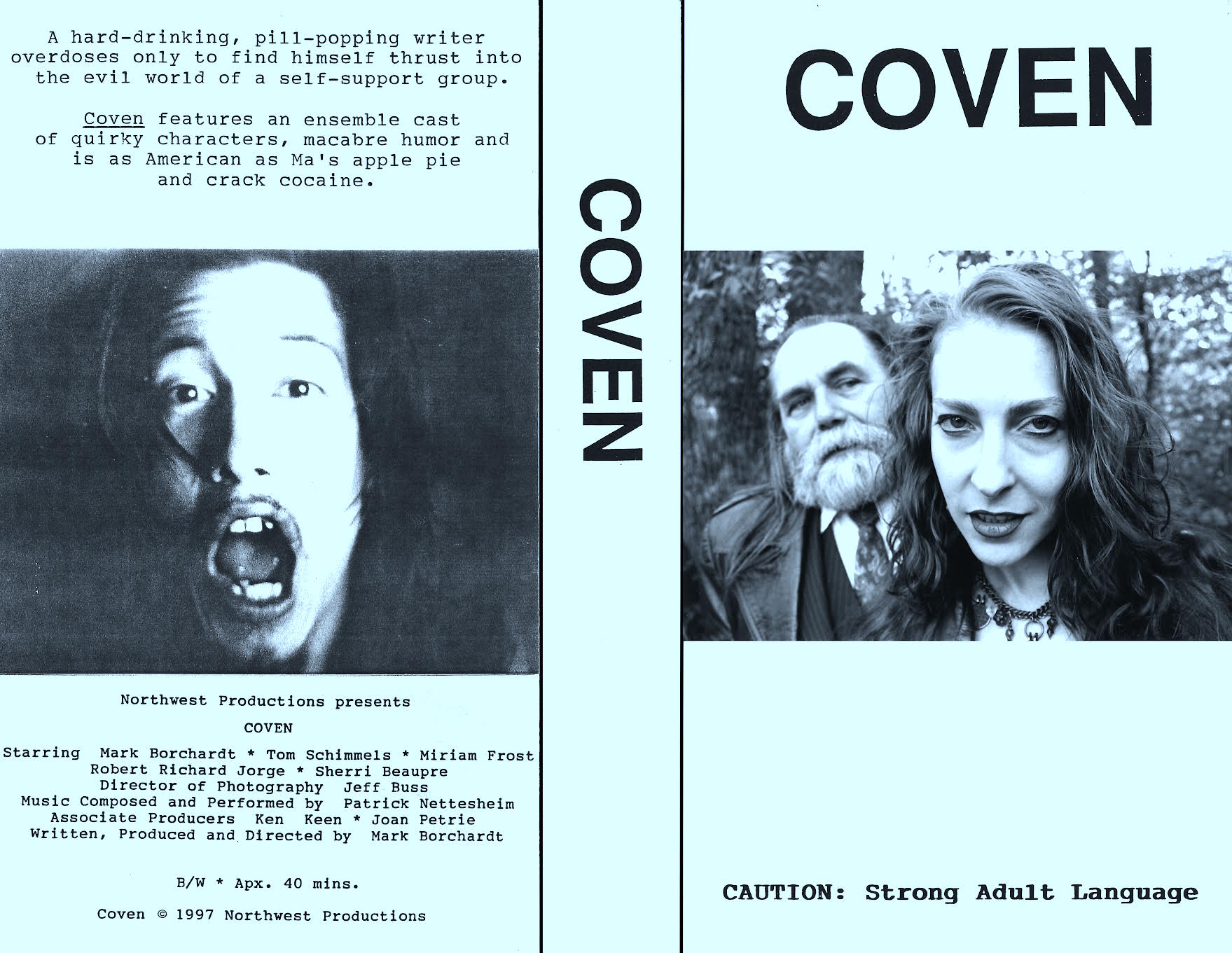 Signed VHS copy of Coven - pre-order via email
